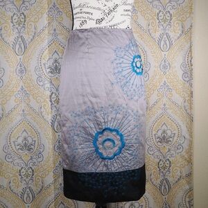 Monsoon Beaded Cotton Floral Skirt - Size 4